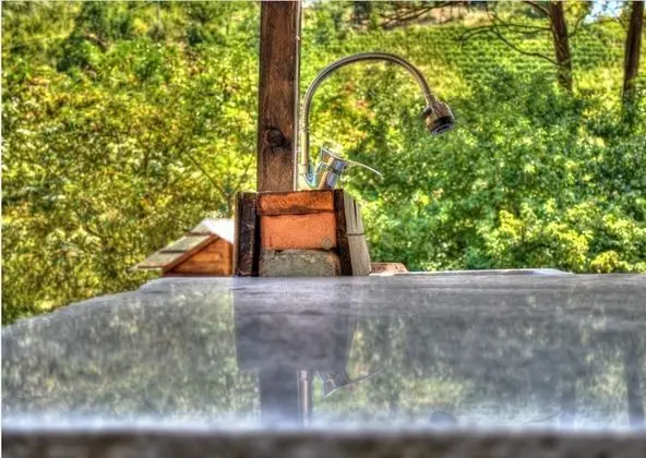 Design Çadır, 1 Büyük (Queen) Boy Yatak, Küçük Mutfak, Tepe Manzaralı