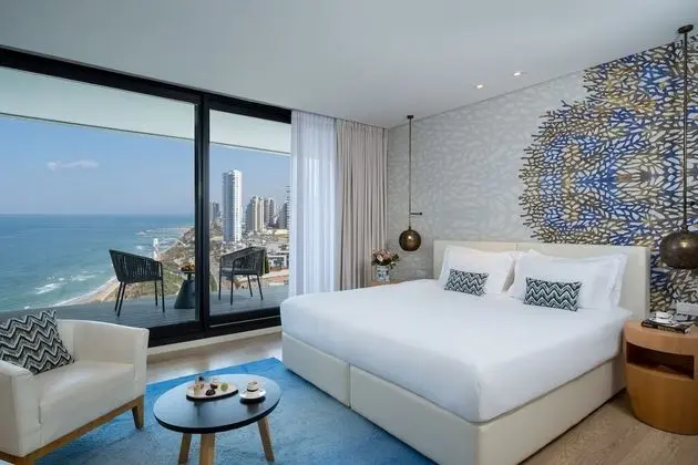Premium Tek Büyük veya İki Ayrı Yataklı Oda, Balkon, Deniz Manzaralı