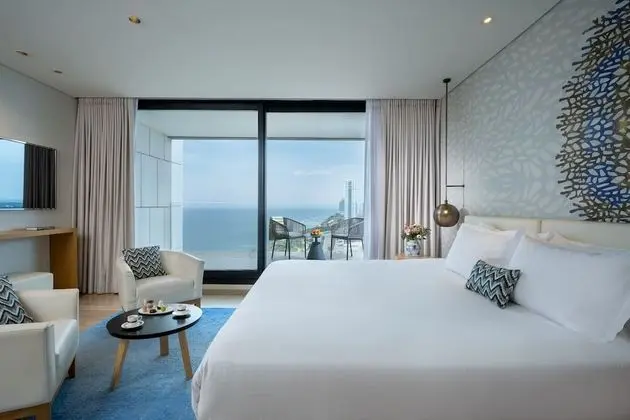 Premium Tek Büyük veya İki Ayrı Yataklı Oda, Balkon, Deniz Manzaralı