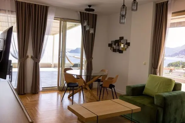 Deluxe Apart Daire, Teras, Deniz Manzaralı