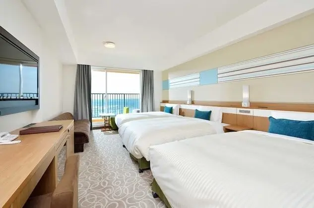 Deluxe Dört Kişilik Oda, Sigara İçilmez, Okyanus Manzaralı (Annex, Quadruple Occupancy)