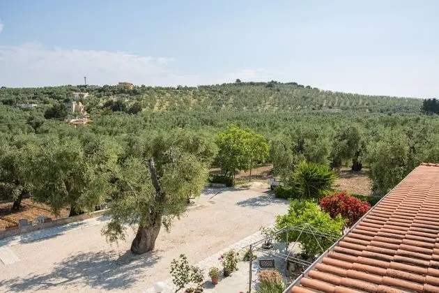 Tek Büyük Yataklı Oda, Balkon, Bahçe Manzaralı