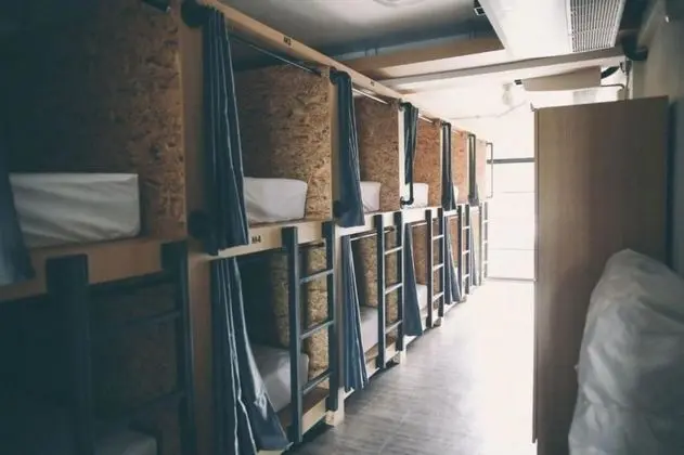 Bunk Bed in Male Dormitory Room