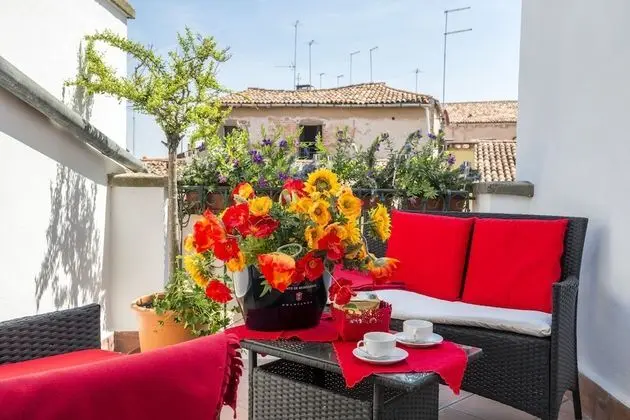 Deluxe Apart Daire, 1 Yatak Odası, Teras, Şehir Manzaralı