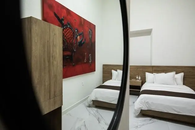 Habitación 2 camas matrimoniales