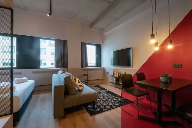 Deluxe Stüdyo Süit, 1 Çift Kişilik Yatak, Şehir Manzaralı