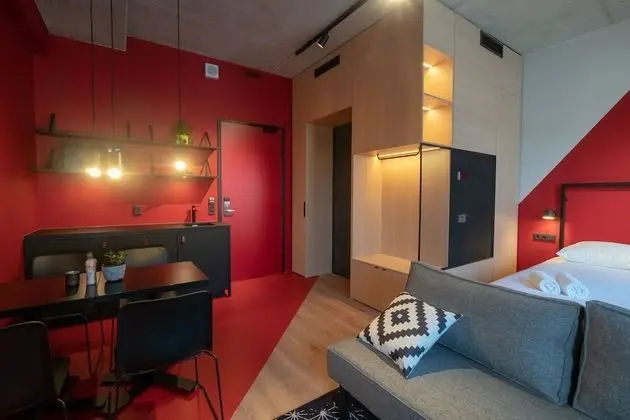 Deluxe Stüdyo Süit, 1 Çift Kişilik Yatak, Şehir Manzaralı