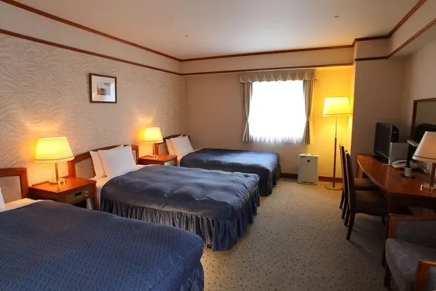 Üç Kişilik Oda, Sigara İçilebilir, Şehir Manzaralı (3 Semi-double Beds)