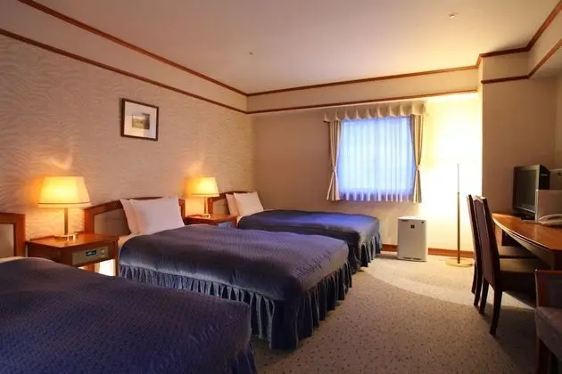 Üç Kişilik Oda, Sigara İçilebilir, Şehir Manzaralı (3 Semi-double Beds)