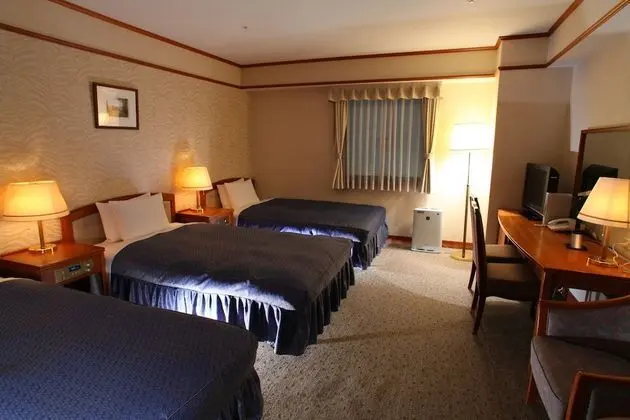 Üç Kişilik Oda, Sigara İçilebilir, Şehir Manzaralı (3 Semi-double Beds)