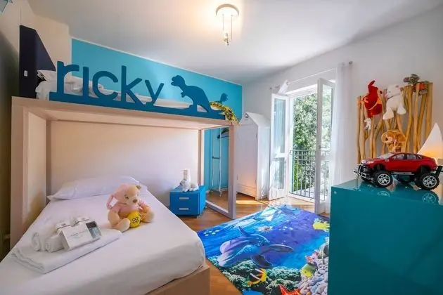 Family Villa, Birden Çok Yatak, Bahçeli (Villa Victor 100mt from sea)