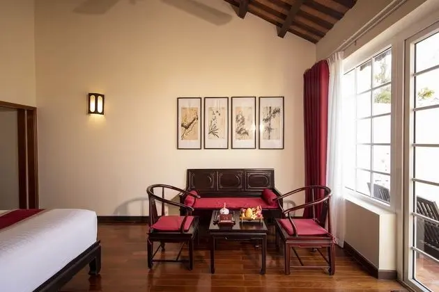Deluxe Tek Büyük Yataklı Oda, Bahçe Manzaralı