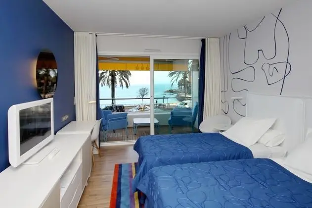 Deluxe Oda, 2 Tek Kişilik Yatak, Balkon, Deniz Manzaralı