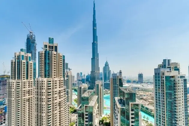 Apart Daire, 2 Yatak Odası (Full Burj View)