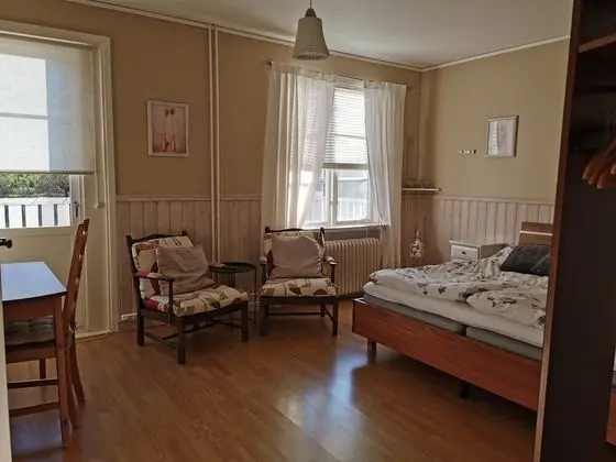 Tek Büyük Yataklı Oda, Balkon, Bahçe Manzaralı