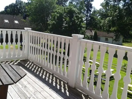 Tek Büyük Yataklı Oda, Balkon, Bahçe Manzaralı