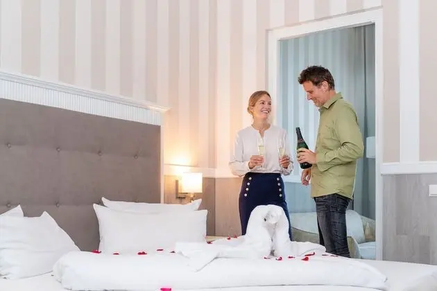 Deluxe Tek Büyük Yataklı Oda, Bahçe Manzaralı