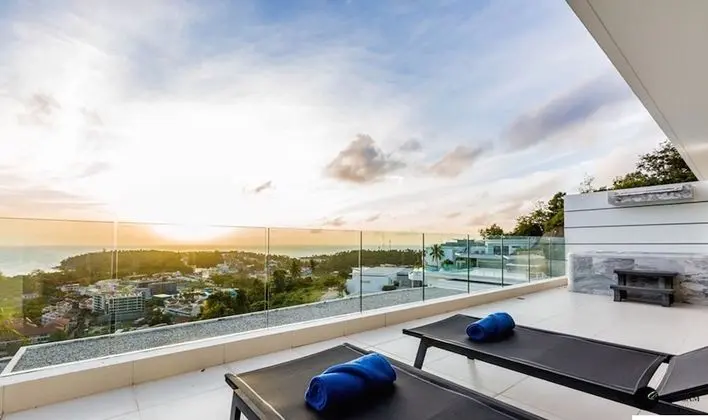 Luxury Villa, 2 Bedrooms, Seaview ( Sunset Villas, Jacuzzi)