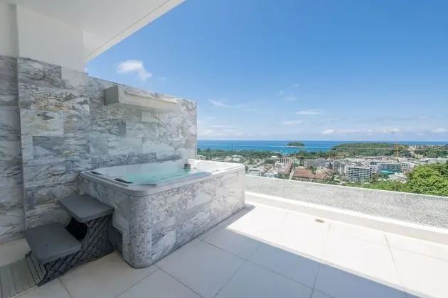 Luxury Villa, 2 Bedrooms, Seaview ( Sunset Villas, Jacuzzi)