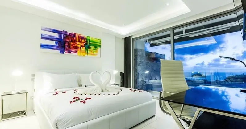 Luxury Villa, 2 Yatak Odası, Deniz Manzaralı (Dreams Villas, Jacuzzi)