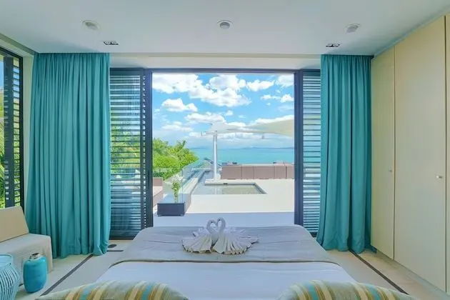 Luxury Villa, 4 Yatak Odası, Deniz Manzaralı, Denize Sıfır