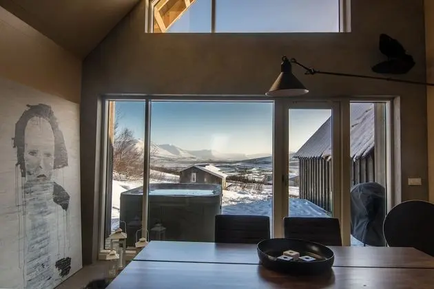 Apart Daire, 2 Yatak Odası, Deniz Manzaralı (Kotabyggð 15, 601 Akureyri)