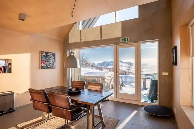 Apart Daire, 2 Yatak Odası, Deniz Manzaralı (Kotabyggð 15, 601 Akureyri)