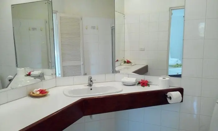 Bungalov, 1 Büyük (Queen) Boy Yatak ve Çekyat, Bahçe Manzaralı