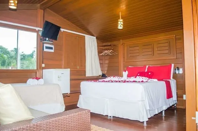 Superior Dağ Evi, Balkon, Kısmi Deniz Manzarası