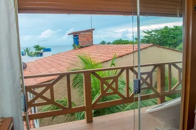 Superior Dağ Evi, Balkon, Kısmi Deniz Manzarası