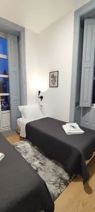 Economy İki Ayrı Yataklı Oda, 2 Tek Kişilik Yatak, Ortak Banyo, Bahçe Manzaralı