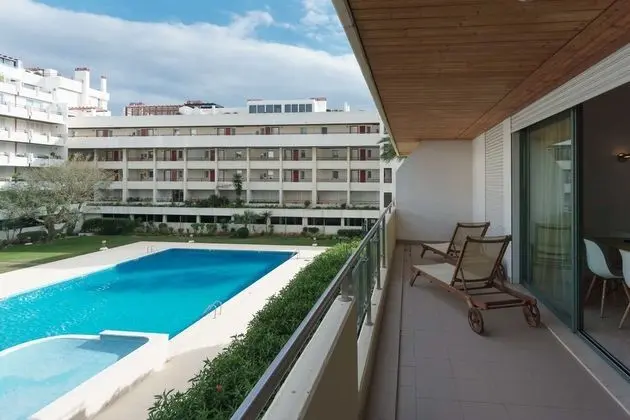 Apart Daire, 1 Yatak Odası, Teras, Havuz Manzaralı