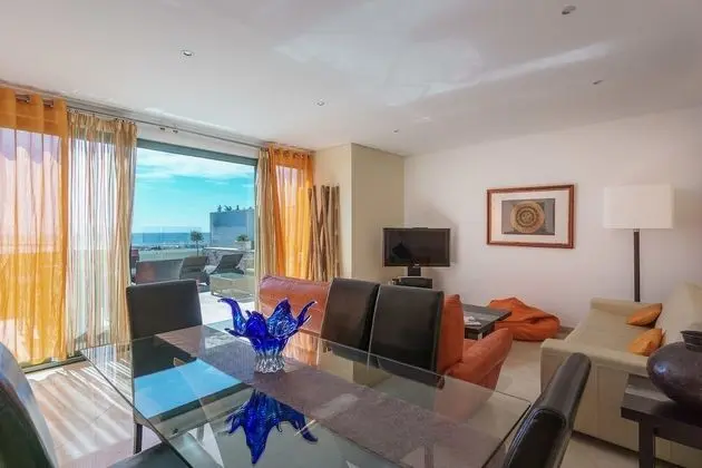 Exclusive Çatı Katı Süiti (Penthouse), 3 Yatak Odası, Sıcak Su Havuzu, Marina Manzaralı