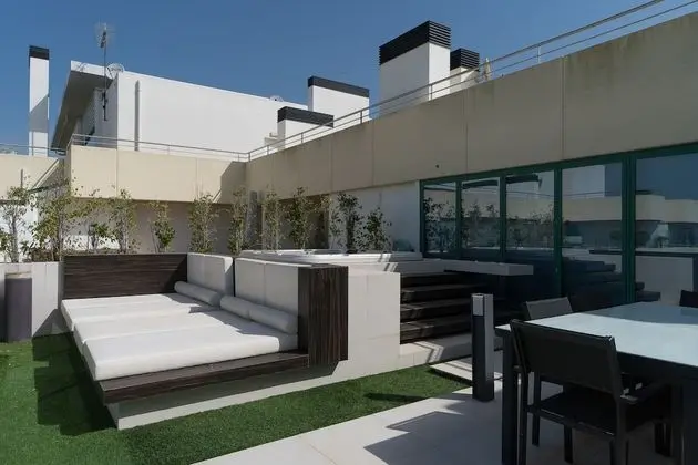 Deluxe Çatı Katı Süiti (Penthouse), 3 Yatak Odası, Sıcak Su Havuzu, Okyanus Manzaralı
