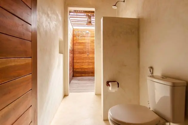 Bangalo Casal com Ducha ar livre