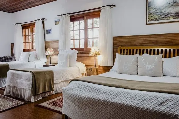 Family Dört Kişilik Oda, Birden Çok Yatak, Dağ Manzaralı