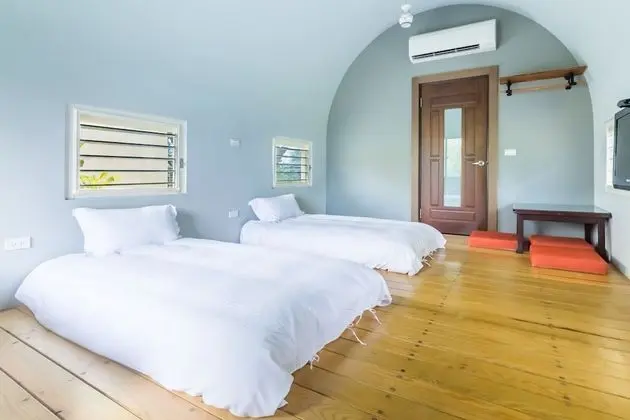 Deluxe Kulübe, 1 Yatak Odası, Avlu