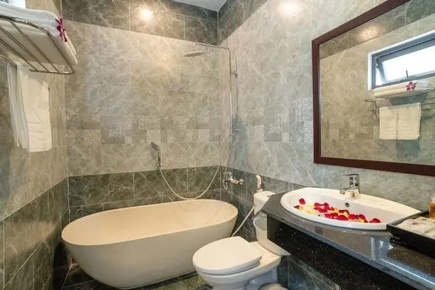 Deluxe Tek Büyük Yataklı Oda, Balkon, Havuz Manzaralı