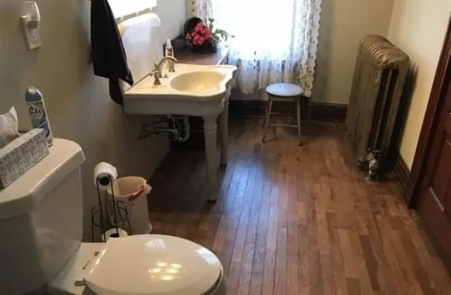 Oda, Özel Banyo (Vineyard Mansion - Lincoln Room)