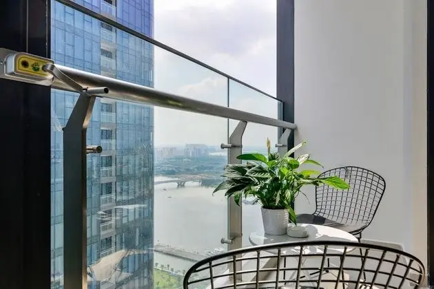 Deluxe Apart Daire, 2 Yatak Odası, Şehir Manzaralı