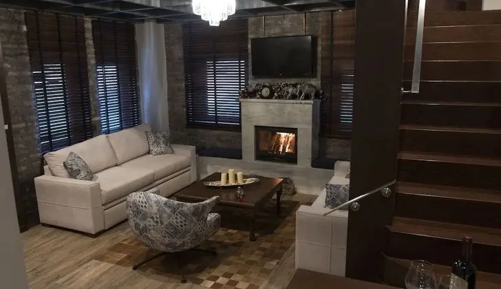 Superior Apart Daire, Bahçe Manzaralı (Blue Suite)