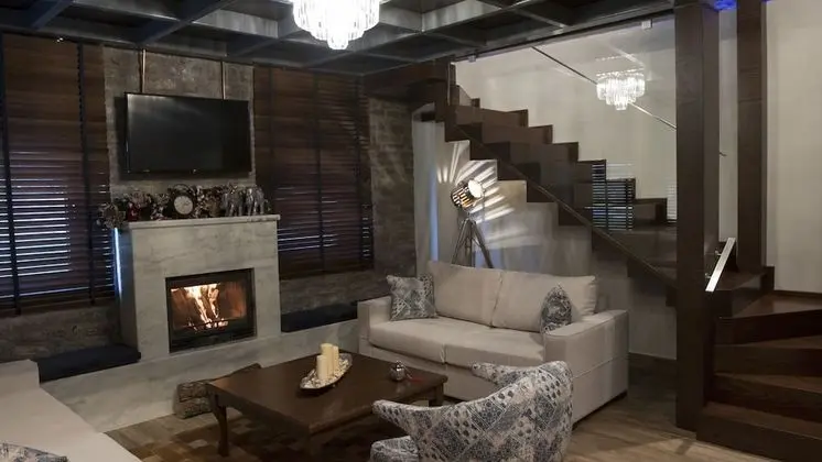 Superior Apart Daire, Bahçe Manzaralı (Blue Suite)