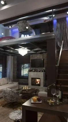 Superior Apart Daire, Bahçe Manzaralı (Blue Suite)
