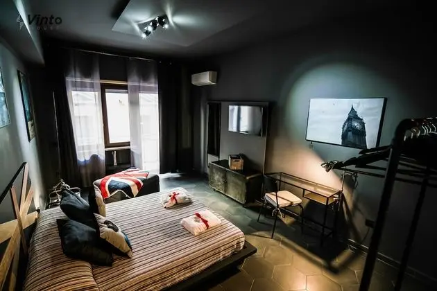 Superior Tek Büyük veya İki Ayrı Yataklı Oda, Balkon, Kısmi Deniz Manzaralı