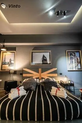 Superior Tek Büyük veya İki Ayrı Yataklı Oda, Balkon, Kısmi Deniz Manzaralı