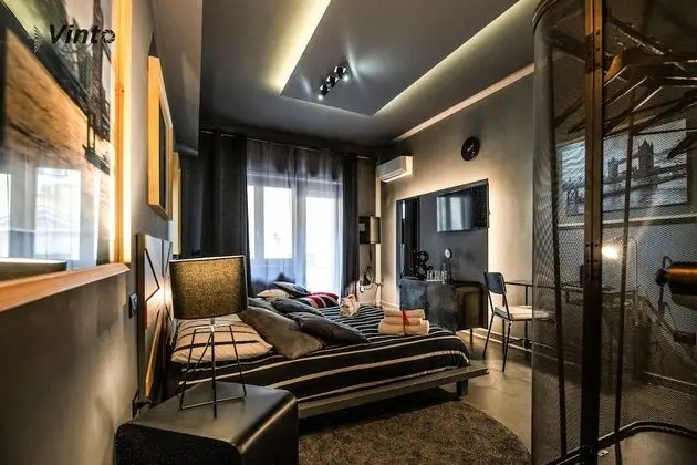 Superior Tek Büyük veya İki Ayrı Yataklı Oda, Balkon, Kısmi Deniz Manzaralı