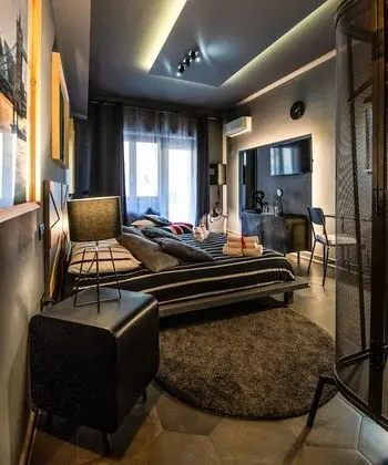 Superior Tek Büyük veya İki Ayrı Yataklı Oda, Balkon, Kısmi Deniz Manzaralı