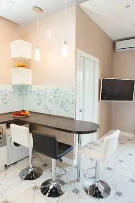 Luxury Apart Daire, 1 En Büyük (King) Boy Yatak ve Çekyat, Şömine (Tulpanov st.,bldg 3,apt 44)