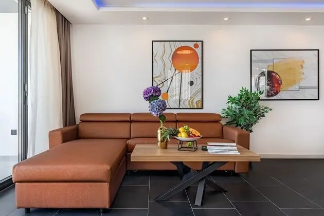 Luxury Apart Daire, 2 Yatak Odası, Deniz Manzaralı, Denize Sıfır