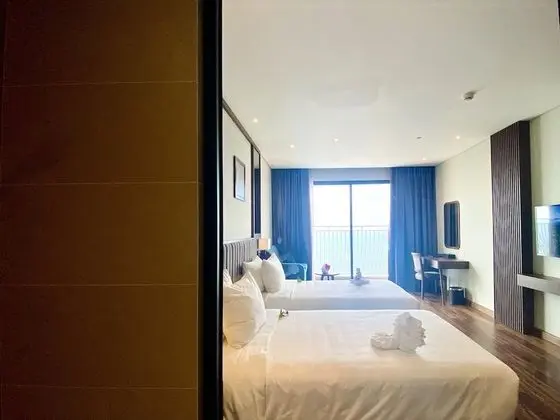 Deluxe Tek Büyük veya İki Ayrı Yataklı Oda